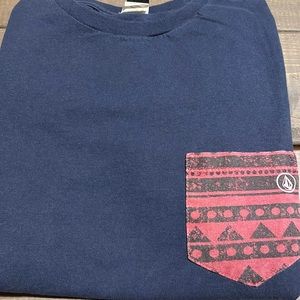 Navy Volcom T-Shirt